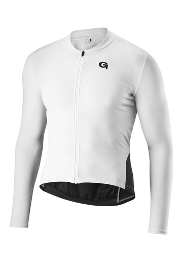 Herren-Radtrikot Gonso Sitivo Trikot Longsleeve M white
