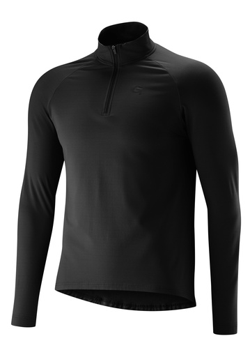 [3001146_10900] Herren-Radtrikot Gonso Essential Jersey Longsleeve M black