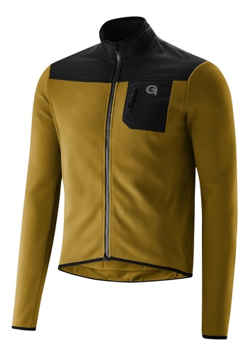 [3001226_20132] pánský cyklistický dres Gonso Adventure Jersey Fleece M antique moss