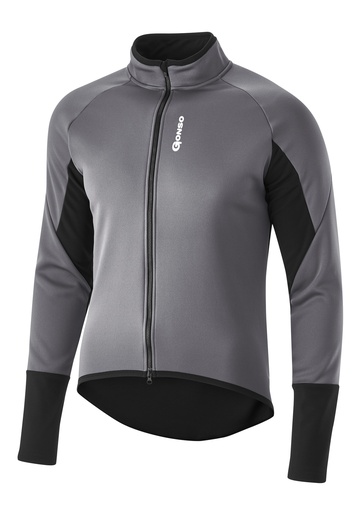 pánska cyklistická bunda Gonso Road Jacket Softshell M mercury grey