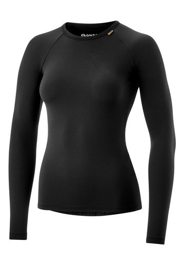 [3005216_10900] Damen-Radtrikot Gonso BASE Shirt Longsleeve W black