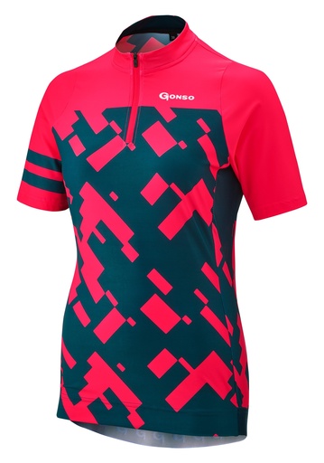 [3001089_10181] women's cycling jersey Gonso CENIGA diva pink