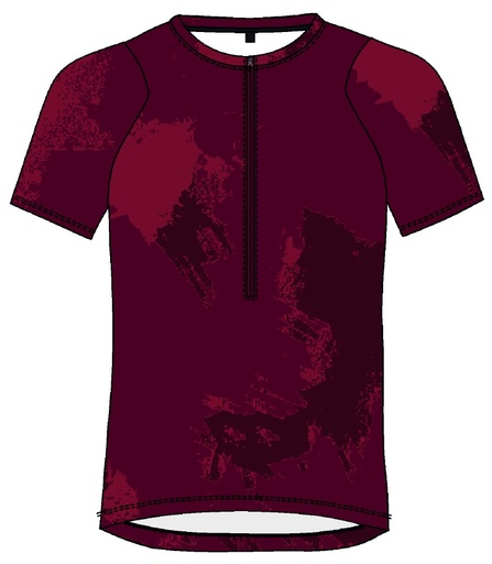 [3005880_20243] pánsky cyklistický dres Gonso Adventure Jersey 3/4 Zip cherokee brick