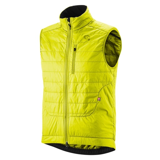 pánska cyklistická vesta Gonso Trail Vest Primaloft M safety yellow